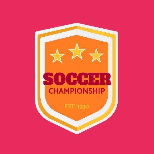 Soccer championship badge illustration - A guide to building brand trust with design - Image